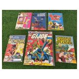 GI Joe Marvel Treasury Edition, Dazzler, Road Runner, Barney Bear Comics