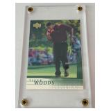 Tiger Woods RC 2001 Upper Deck #1 Rookie Golf Card