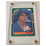 Greg Maddux RC 1987 Donruss The Rookies #52 Baseball Card