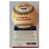 Ozzie Smith Signed 1996 Official All-Star Game Baseball w/ PSADNA COA