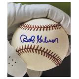 Bob Gibson Signed w/ PSADNA COA Gibson All-Star Classig Benefit Magazine