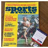Carl Eller Signed w/ PSA DNA COA 1972 Sports Today Magazine