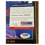 Torii Hunter Signed w/ PSADNA COA 2002 Division Series Minnesota Twins Program