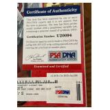 Johan Santana Signed w/ PSADNA COA Beckett Magazine - Minnesota Twins