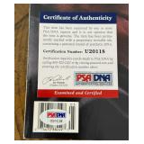 Frank Thomas Signed w/PSADNA COA Beckett Baseball Magazine