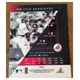 Ivan Pudge Rodriguez Signed 1997 Pinnacle Zenith #9 Oversized Baseball Card