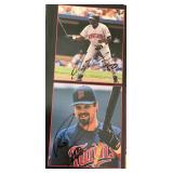 Brad Radke, Matt Lawton, Todd Walker, Ron Coomer Signed 1999 Minnesota Twins Official baseball Yearbook