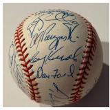 Minnesota Twins Twinsfest Signed Baseball - AJ Pierzynski, Tom Kelly,  Gladden, Steinbach, Smalley  - 21 Signatures