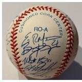 Minnesota Twins Twinsfest Signed Baseball - AJ Pierzynski, Tom Kelly,  Gladden, Steinbach, Smalley  - 21 Signatures