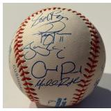 Minnesota Twins Twinsfest Signed Baseball - AJ Pierzynski, Tom Kelly,  Gladden, Steinbach, Smalley  - 21 Signatures