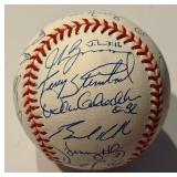 Minnesota Twins Twinsfest Signed Baseball - AJ Pierzynski, Tom Kelly,  Gladden, Steinbach, Smalley  - 21 Signatures