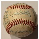 1965 Minnesota Twins Signed Baseball - 2 Tony Oliva Autos, Jim Kaat, Harmon Killebrew, Jim Perry - 23 Signatures
