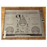 1 of 1 Playoff Contenders 2011 Authentic Packaging Printing Black Plate