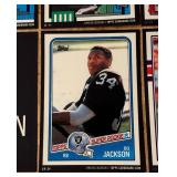 Bo Jackson RARE! Only 99 Made 2015 Topsp Cardboard Icon 5 Card Football Set Numbered 19/99