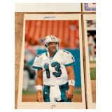 Dan Marino Limited Edition Topps Vault Football Photos