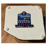 Target Field 2010 Innaugural Field Statue Pepsi Stadium Giveaway Minnesota Twins (scoreboard broken off)