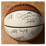 Dallas Mavericks Signed Basketball w/ Dirk Nowitzki, Antawn Jamison, Michael Finley, Antoine Walker, Don Nelson and More