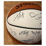 Dallas Mavericks Signed Basketball w/ Dirk Nowitzki, Antawn Jamison, Michael Finley, Antoine Walker, Don Nelson and More