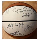 Dallas Mavericks Signed Basketball w/ Dirk Nowitzki, Antawn Jamison, Michael Finley, Antoine Walker, Don Nelson and More