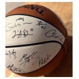 Dallas Mavericks Signed Basketball w/ Dirk Nowitzki, Antawn Jamison, Michael Finley, Antoine Walker, Don Nelson and More