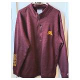 University of Minnesota Full Zip Jacked/Sweater Championship Size Large