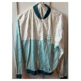 Vintage 1988 Philadelphia Distance Run Zip Up Windbreaker Jacket Size Large 40-42