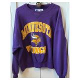 Minnesota Vikings Size XL Crew Neck Sweatshirt by Russell