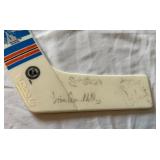 1998 Nagano Mini Hockey Stick Signed - Autographs Unknown