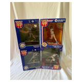 4 Stadium Stars Starting Lineup Baseball Figures -  Gonzalez, Belle, Garciaparra, Piazza