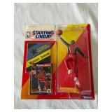 Michael Jordan 1992 Kenner Starting Lineup Baseball Figure w/ Poster (1)