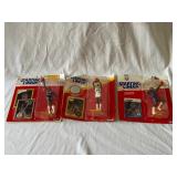 (3) Starting Lineup Basketball Figures - (2) David Robinson and (1) Patrick Ewing