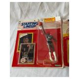 (3) Starting Lineup Basketball Figures - (2) David Robinson and (1) Patrick Ewing