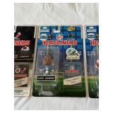 (3) Headliner Sports Figures - Barry Sanders, Brett Favre, Patrick Roy