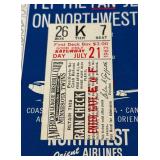 1962 Minnesota Twins Official Program Signed by Camilo Pascual - July 21st vs. Baltimore Orioles w/ Hamm