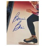 Bonnie Blair Signed Photo in Plaque Olympic Champion Speed Skater