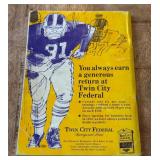 1965 Minnesota Vikings Football Official Media Guide
