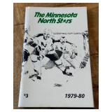 1979-80 Minnesota North Stars Hockey Official Guide and Record Book