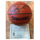 Joe Smith Signed Spalding NBA Mini Basketball w/ COA