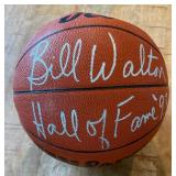 Bill Walton Signed Basketball Inscribed "Hall of Fame 