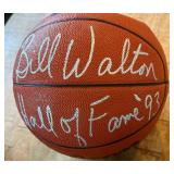 Bill Walton Signed Basketball Inscribed "Hall of Fame 
