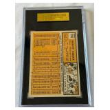 1963 Topps #239 Harvey Haddix SGC 5 / 60 EX Vintage Baseball Card