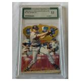 Cal Ripken Jr. Graded 9 Mint 1995 Pacific Gold Crown Die Cuts #4 Baseball Card