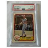 Mike Schmidt PSA 8 NM-MT 1981 Fleer #5 Vintage Baseball Card