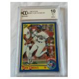 Juan Gonzalez RC Graded 10 Mint 1990 Score #637 Rookie Baseball Card