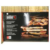 Weber Rust‑Resistant Outdoor Griddle Insert, Full‑Size – Pre-Seasoned Carbon Steel Griddle