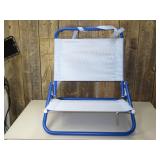 Outdoor Portable Low Seat Beach Sand Chair Blue - Sun Squad