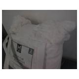 Faux fur decorative pillow set...