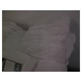 Faux fur decorative pillow set...