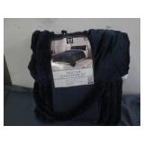 King size faux fur comforter set...