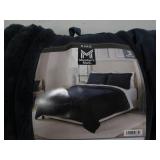 King size faux fur comforter set...